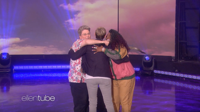 Illustration for article titled Missy Elliott Meets Her 'Funky White Sister' On Ellen and I'm Yelling